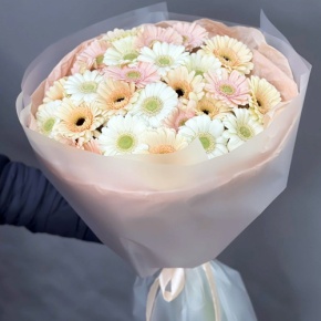 Букет "Гера" из 25 гербер в Можайске