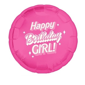 Шар "happy b-day girl" в Можайске