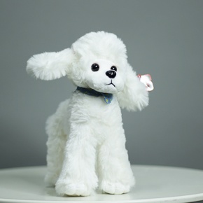 Плюшевый пудель белый (25 см) в Можайске