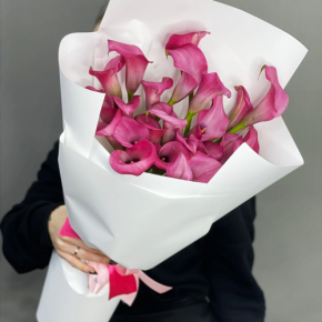 Монобукет из 21 каллы в Можайске