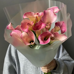 Букет из 13 нежных калл в Можайске