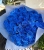 Букет из 51 синей розы Эквадор (60 см) в Можайске