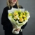 Букет "Мимозка" из нарциссов, диантусов и мимозы в Можайске