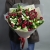 Букет "Цвет любви" из кустовых роз Марун и альстромерий в Можайске