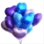 Сердце сиреневое фольгированный шар с гелием (45 см) в Можайске