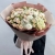 Букет "Шаганэ" из ранункулюсов, хризантем Момоко, озатамнуса, кустовых роз сорта Таня, эустом и гортензий в Можайске Букет "Шаганэ" из ранункулюсов, хризантем Момоко, озатамнуса, кустовых роз сорта Таня, эустом и гортензий в Можайске