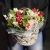 Композиция в корзине "Майя" из гиацинтов, альстромерий и эустом в Можайске