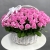 Композиция в корзине из 101 розовой розы Аква (40 см) в Можайске Композиция в корзине из 101 розовой розы Аква (40 см) в Можайске