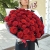 Букет 51 красная роза (50 см) в Можайске