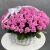 Композиция в корзине из 101 розовой розы Аква (40 см) в Можайске Композиция в корзине из 101 розовой розы Аква (40 см) в Можайске