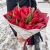 Букет 27 красных тюльпанов в Можайске